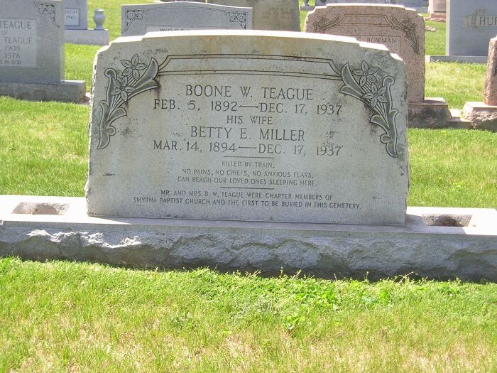 Boone  & Mary Miller Teague