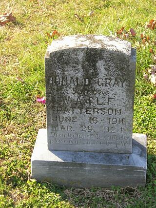Donald Patterson - Shady Grove Cemetery