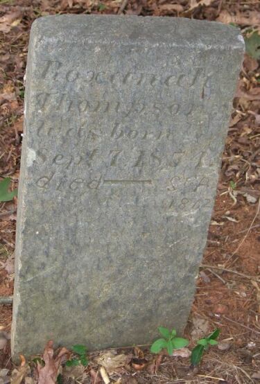 Rosanah Thompson  Headstone