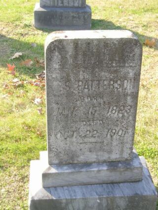 S Patterson - Shady Grove Cemetery