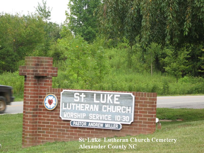 St Luke Sign