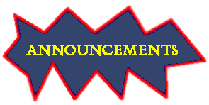 Announcements