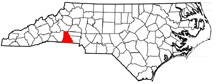Map - NC/Cleveland County