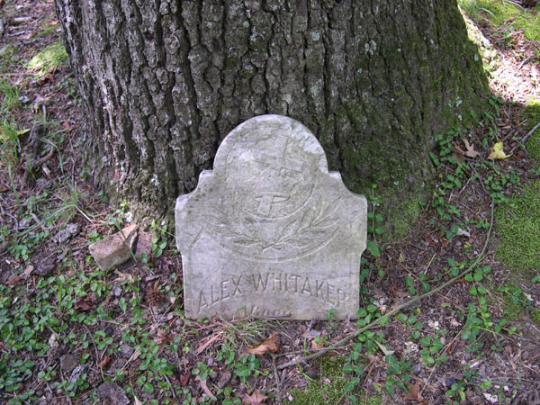 Whitaker_Stone_in_Cemetery_just_South_Of_Enfield