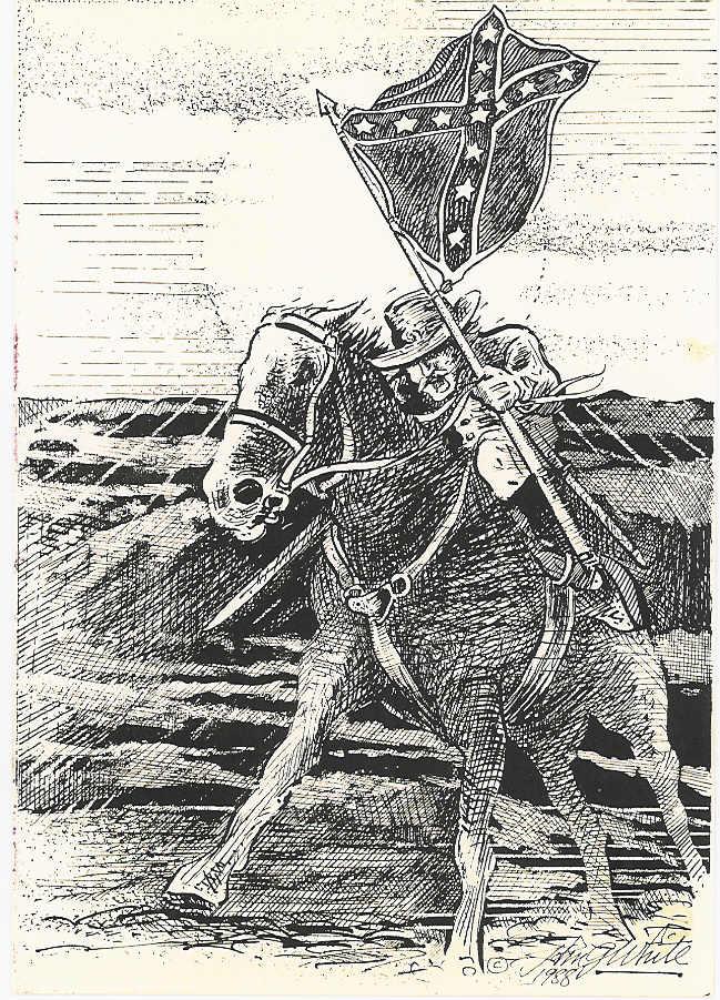 Yieeahh: an olin painting by John White