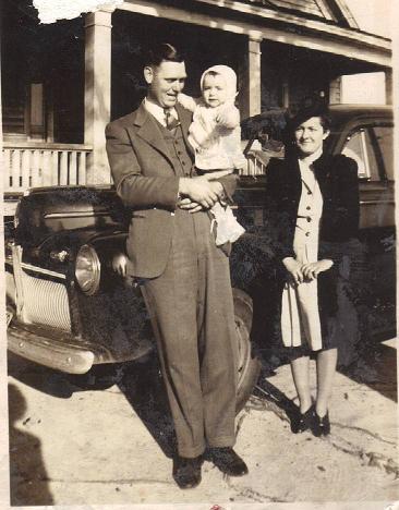 Roscoe, Sallie & Jeanette 1944