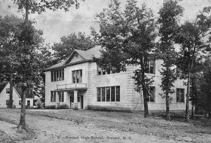 Brevard Highschool around 1910