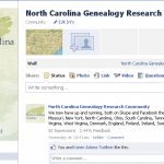 FamilySearch Facebook NC Genealogy Community Group