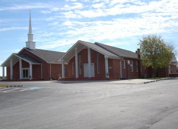 Present site of Burnett's Chapel