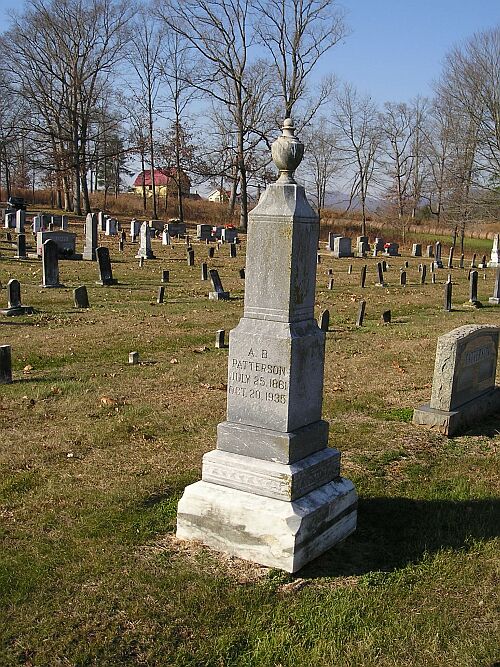 A B Patterson - Shady Grove Cemetery