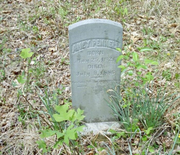 Amy Pennell- White Cemetery