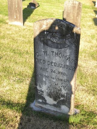 G W Thomas - Three Forks Cem