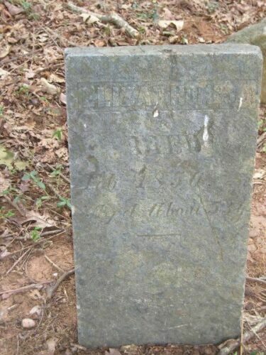 Eliza Thompson Headstone