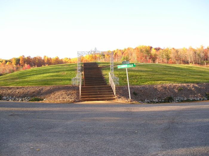 Intersection of All Healing Springs Rd and Lambert Fork Rd