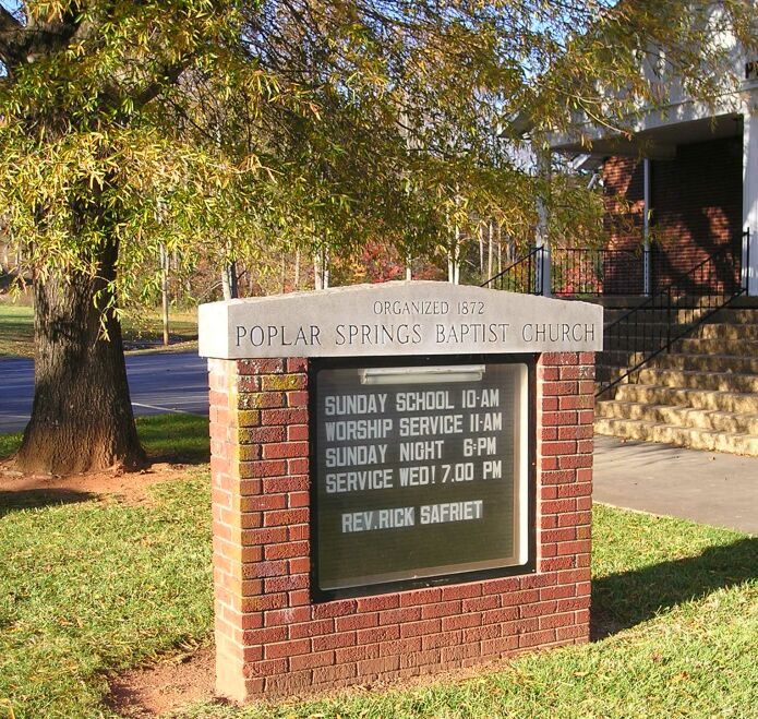 Poplar Springs Baptist Church