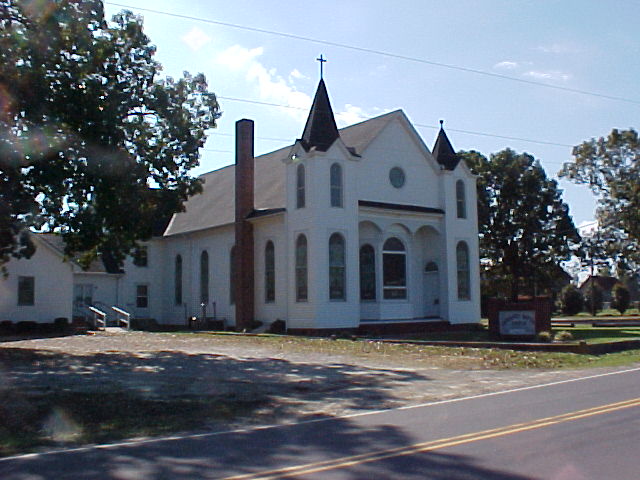 Capeheart's Church- close up