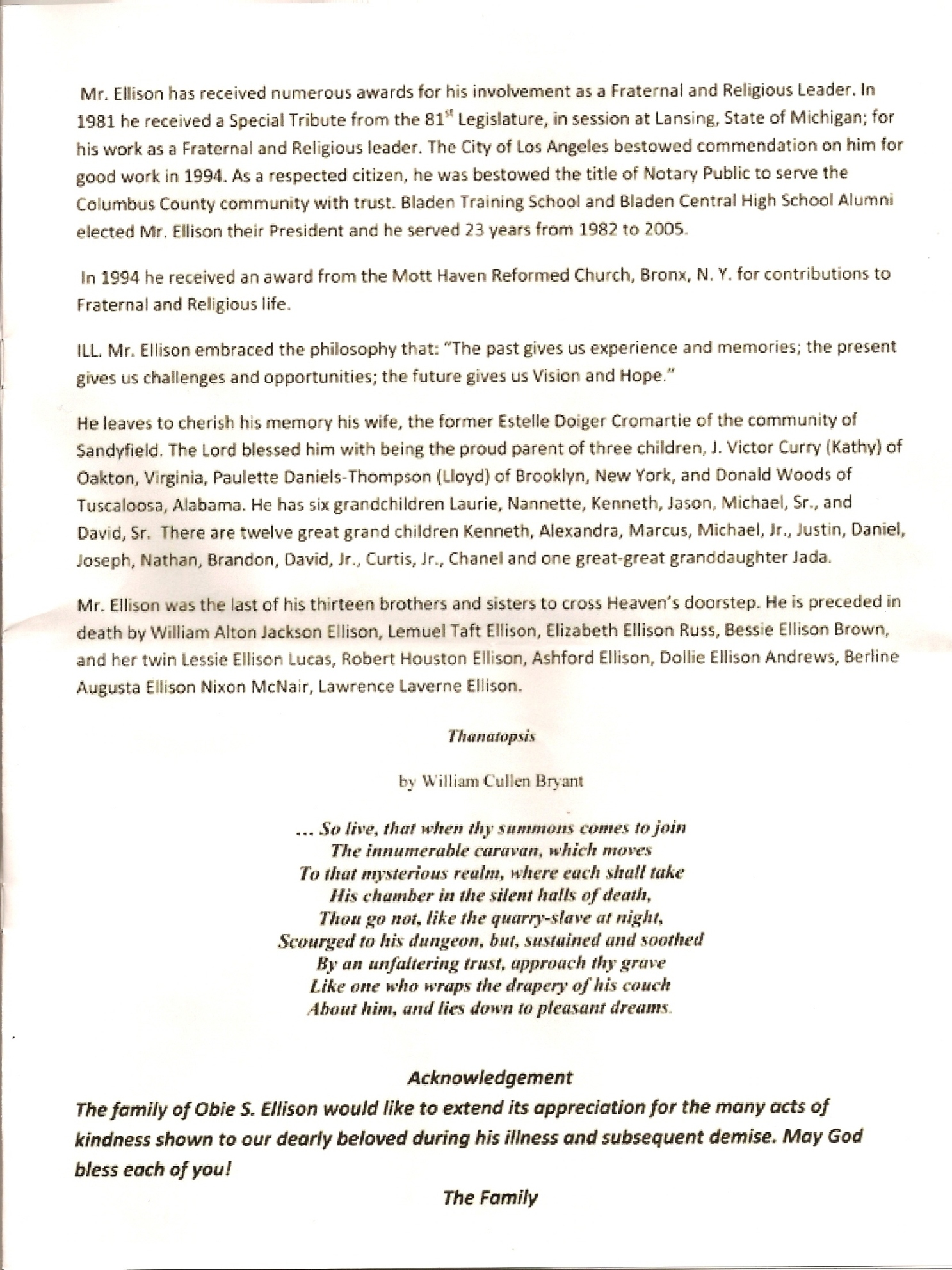 Obie Ellison Obit Page 3