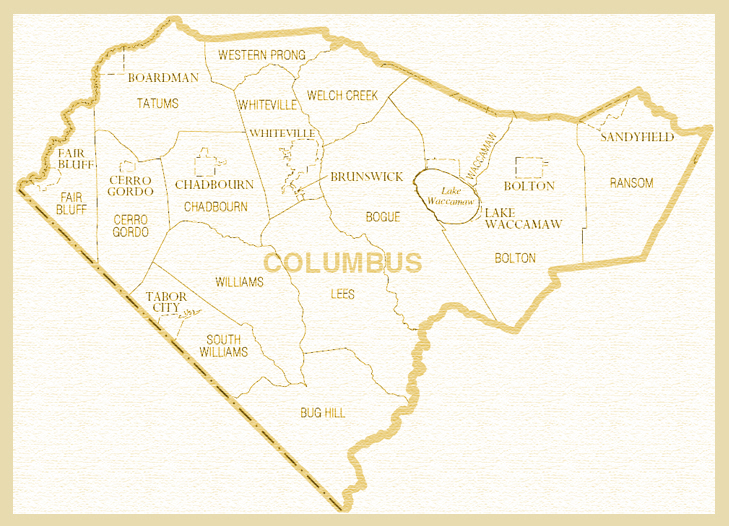Columbus County NC Genealogy at NCGenWeb