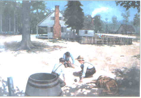 Click on the painting to enter