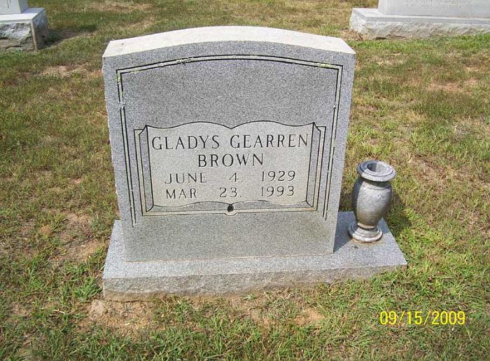 gladysBROWNROW15
