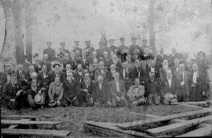 Davidson River Confederate Veterans 1913
