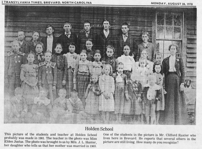 Holden School - 1903